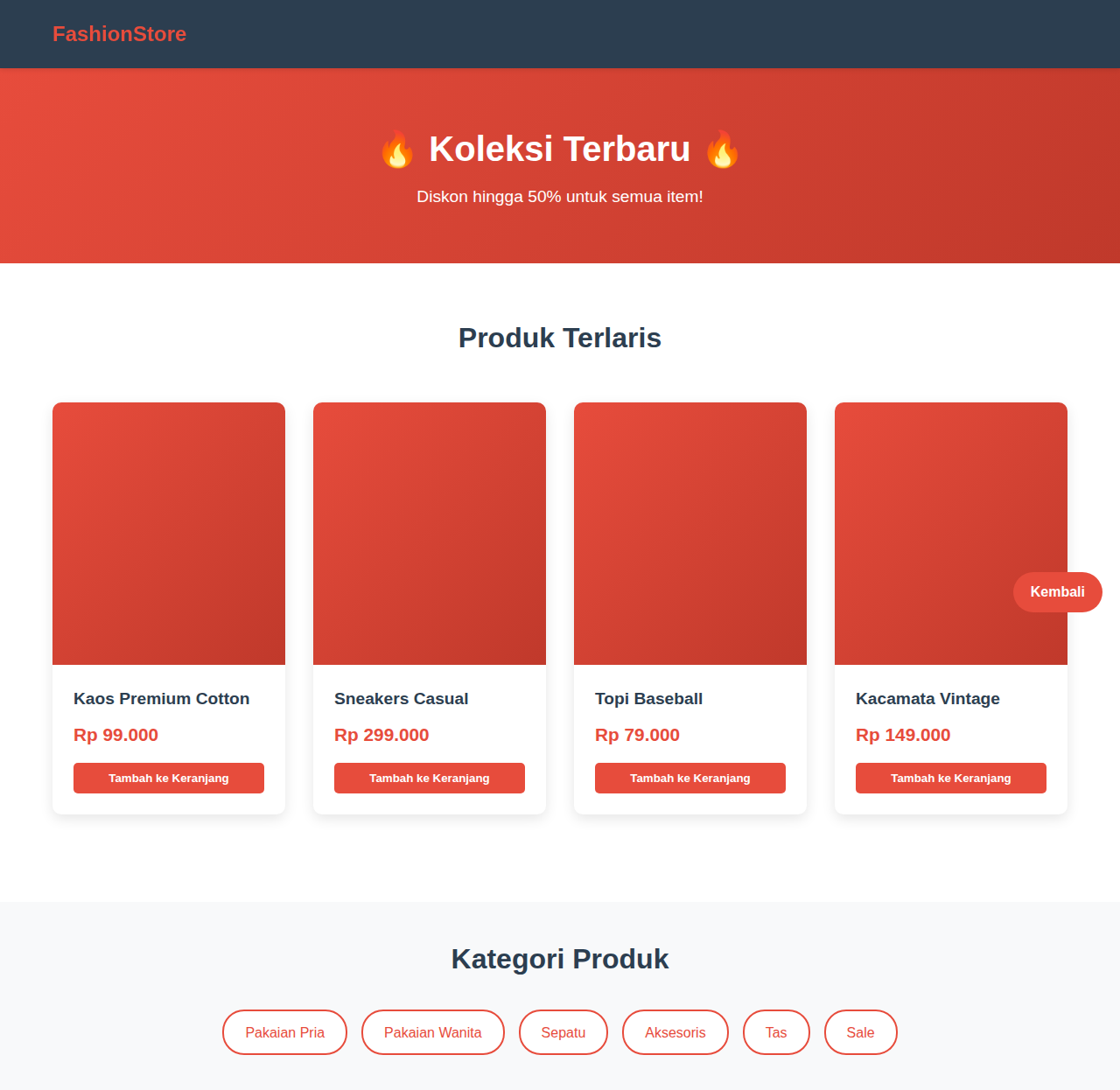 E-commerce Example