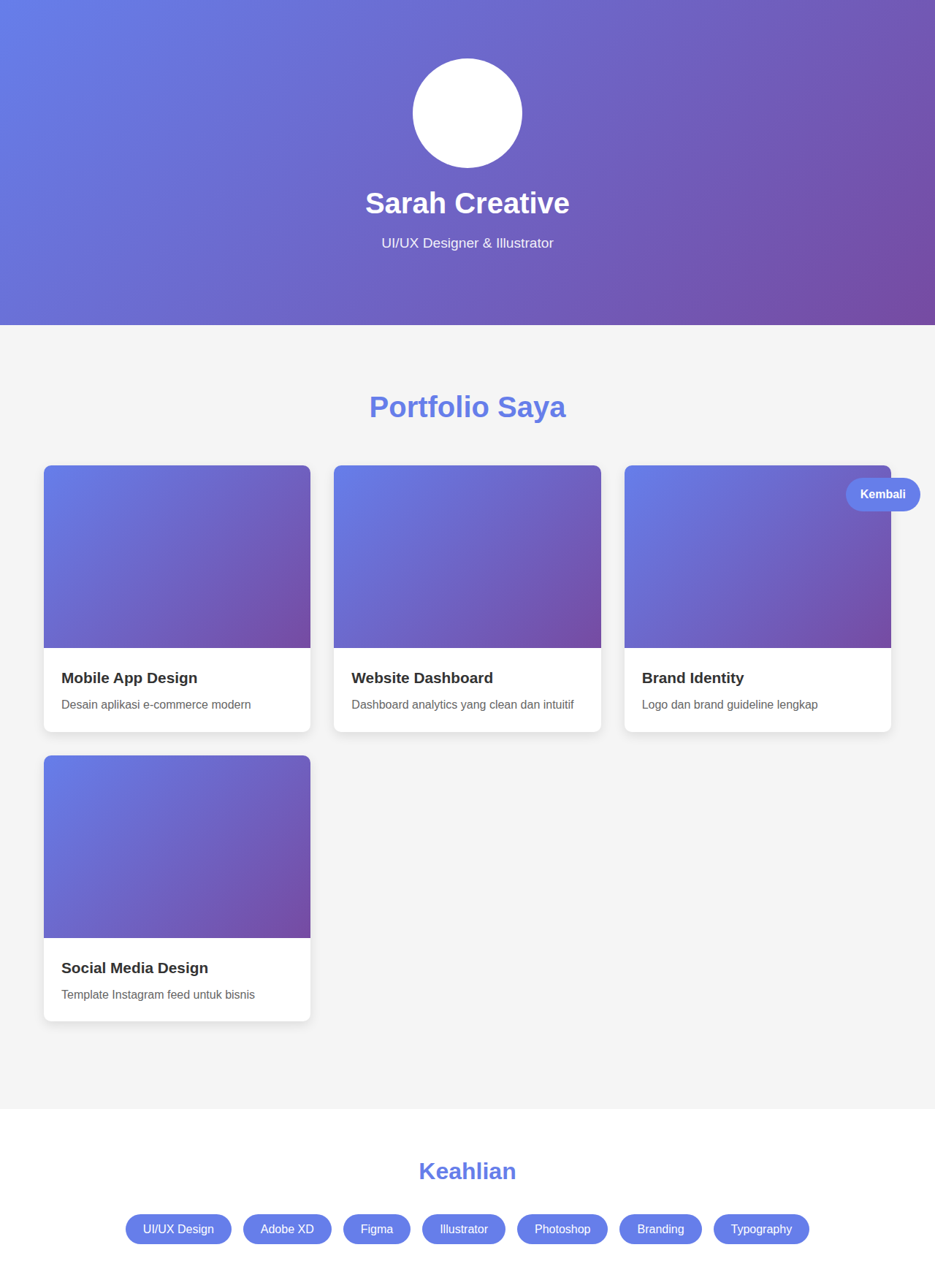 Portfolio Example